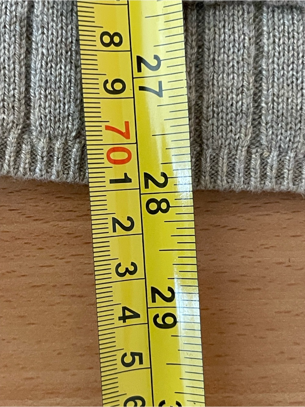 GAP Wool-Mix Ribbed Cardigan Sweater - Picture 7 of 7